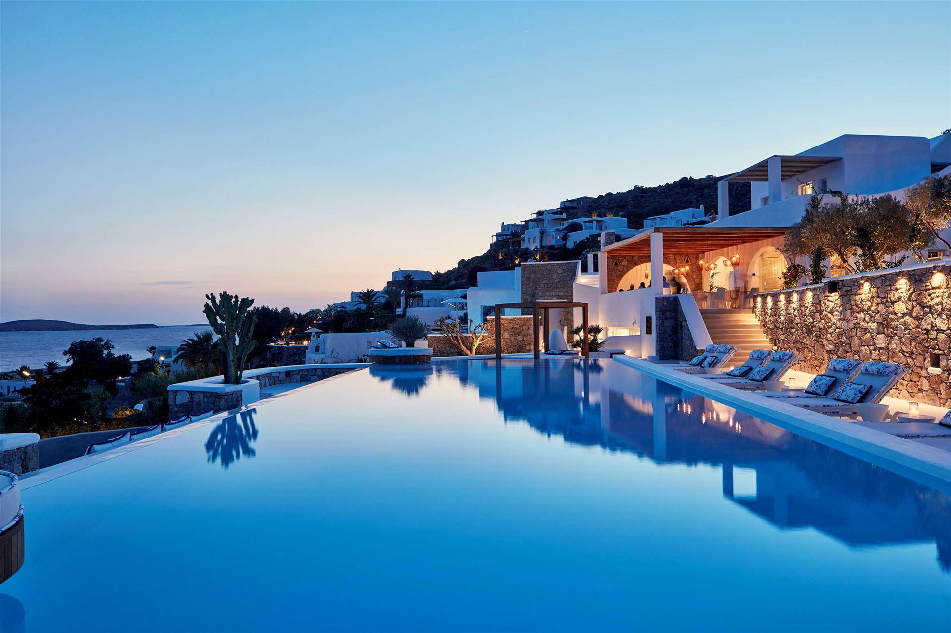 Katikies Mykonos luxe hotel deals
